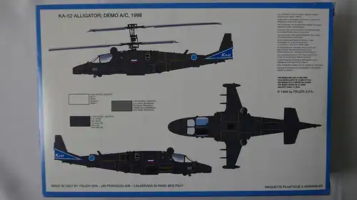 Italeri KA-52 Alligator Russian Attack Helicopter-1:72-005-Modellflieger-OVP-0664