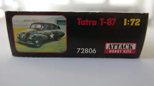 Attack Hobby Kits Tatra T-87-1:72-72806-Militär-Kfz-OVP-0642