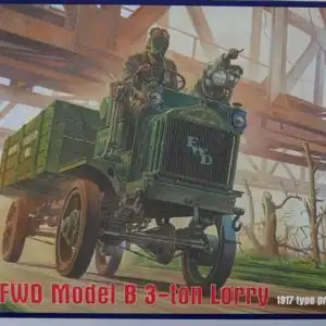 Roden FWD Model B 3-ton Lorry-1:72-733-LKW-Militärfahrzeug-OVP-0626