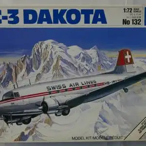 Italeri/Italaerei DC-3 Dakota-1:72-132-OVP und Skytrain Dakota C-47-1:72-127-keine OVP-0614