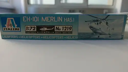 Italeri EH-101 Merlin HAS.I-1:72-1219-Helicopter-Modellflieger-OVP-0608