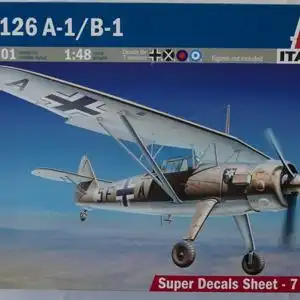 Italeri Hs 126 A-1/B-1-1:48-2701-Modellflieger-OVP-0595