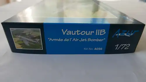 Azur Vautour IIB "Armée de I´Air Jet Bomber"-1:72-A056-Modellflieger-OVP-0586