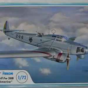 Azur Serie FRROM Focke Wulf Fw 58B "South America"-1:72-FR010-Modellflieger-OVP-0583