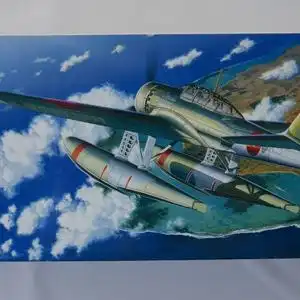Fujimi Aichi E16A1 Zuiun Seaplane-1:72-72066-Modellflieger-OVP-0582