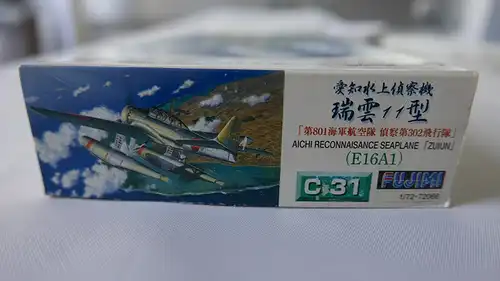Fujimi Aichi E16A1 Zuiun Seaplane-1:72-72066-Modellflieger-OVP-0582