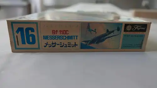 Fujimi Messerschmitt Bf 110C-1:72-7A16-Modellflieger-OVP-0580