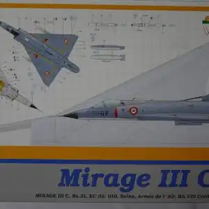 Eduard Mirage III C-1:48-8495-Weekend Edition-Modellflieger-OVP-0568