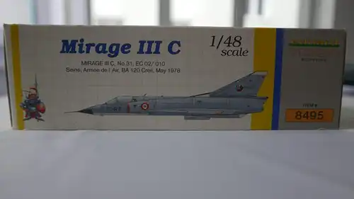 Eduard Mirage III C-1:48-8495-Weekend Edition-Modellflieger-OVP-0568