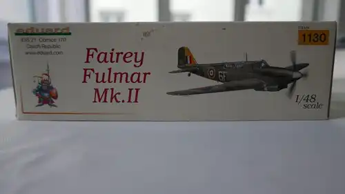 Eduard Fairey Fulmar Mk.II-1:48-1130-Modellflieger-Limited Edition-OVP-0567