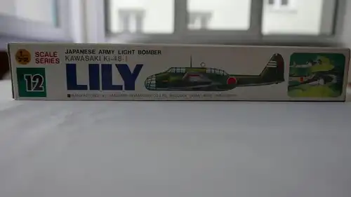 Hasegawa Kawasaki Ki-48-I Light Bomber "Lily"-1:72-E12-Modellflieger-OVP-0559