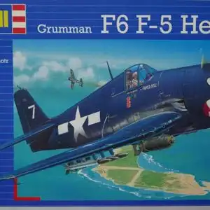 Revell Grumman F6 F-5 Hellcat-1:72-04140-Modellflieger-OVP-0552