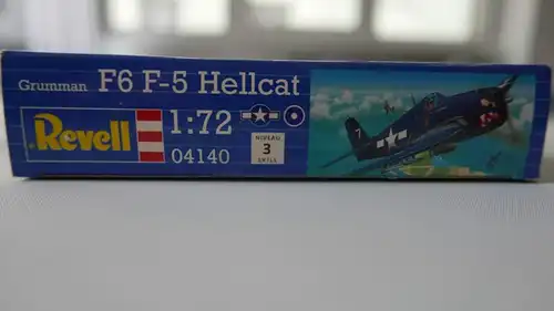 Revell Grumman F6 F-5 Hellcat-1:72-04140-Modellflieger-OVP-0552