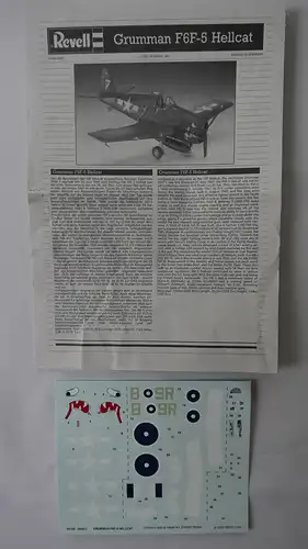 Revell Grumman F6 F-5 Hellcat-1:72-04140-Modellflieger-OVP-0552