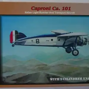 Fly Caproni Ca. 101 Italien Light Bomber and Tansport Aircraft-1:72-72003-Modellflieger-OVP-0550