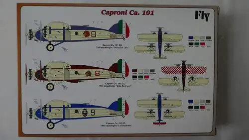 Fly Caproni Ca. 101 Italien Light Bomber and Tansport Aircraft-1:72-72003-Modellflieger-OVP-0550