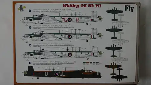 FLY Armstrong Whitworth Whitley GR Mk VII-1:72-72007-Modellflieger-OVP-0547