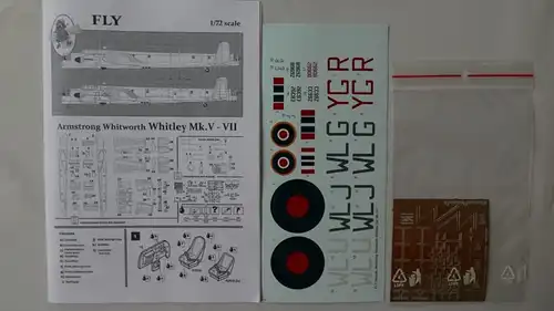 FLY Armstrong Whitworth Whitley GR Mk VII-1:72-72007-Modellflieger-OVP-0547