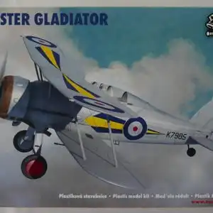 Sword Gloster Gladiator-1:72-SW72035-Modellflieger-OVP-0539