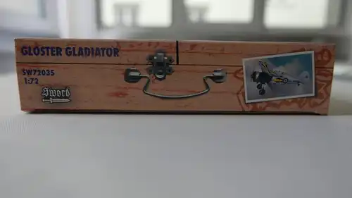 Sword Gloster Gladiator-1:72-SW72035-Modellflieger-OVP-0539
