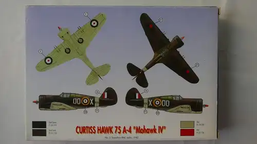 AML Curtiss Hawk 75 A-4 "Mohawk IV"-1:72-72009-Modellflieger-OVP-0535