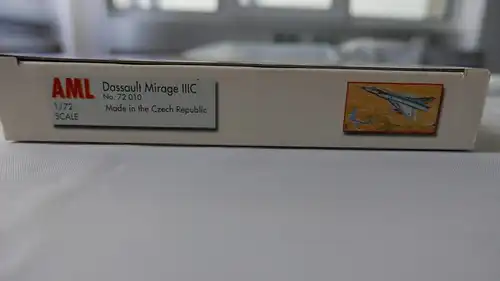 AML Dassault Mirage IIIC-1:72-72010-French fighter plane-Modellflieger-OVP-0534