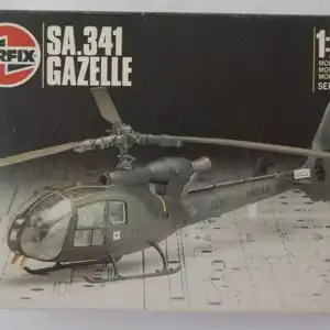 Airfix Sa.341 Gazelle-1:72- 9 61059 Series 1-Helicopter-Modellflieger-OVP-0531