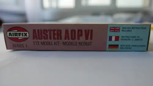 Airfix Auster AOP VI-1:72-9 61069 Series 1-Modellflieger-OVP-0530