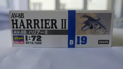 Hasegawa AV-8B Harrier II-1:72-D19-Modellflieger-OVP-0524