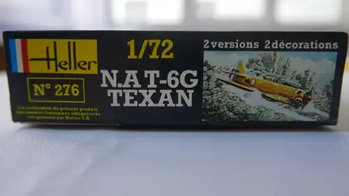 Heller 2x N.A T-6G Texan-1:72-276-Modellflieger-nur eine OVP-0520