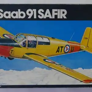 Heller Saab 91 Safir-1:72-262-Modellflieger-OVP-0519