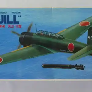 Fujimi Nakajima Carrier Attack Bomber B6N1 "Jill" Tenzan Type 11-1:72-7AD3-Modellflieger-OVP-0513