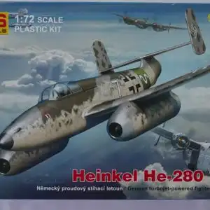 RS Models Heinkel He-280 V2-1:72-92150-Modellflieger-OVP-0511