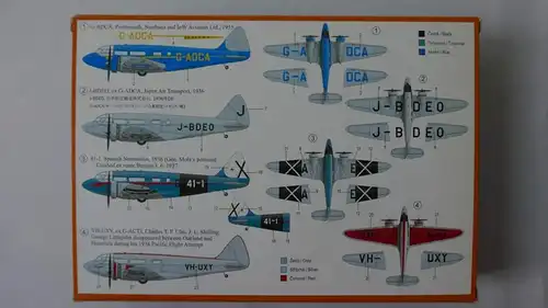 RS Models Airspeed Envoy British airliner-1:72-92102-Modellflieger-OVP-0509