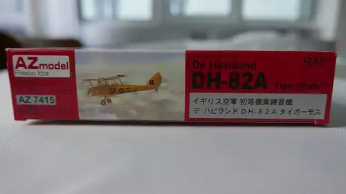 AZ model De Havilland DH-82A "Tiger Moth"-1:72-AZ 7415-Modellflieger-OVP-0494