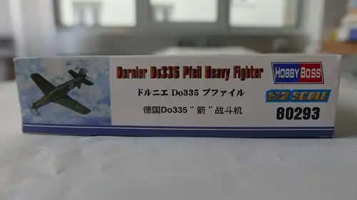 Hobby Boss Dornier Do335 Pfeil Heavy Fighter-1:72-80293-Modellflieger-OVP-0477