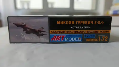 Art Model, Mikoyan Gurevich E-8/2-1:72-AM7209-Modellflieger-OVP-0476