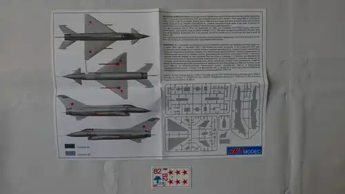 Art Model, Mikoyan Gurevich E-8/2-1:72-AM7209-Modellflieger-OVP-0476