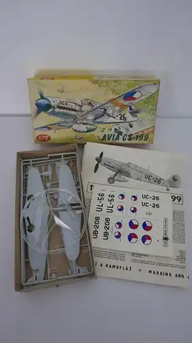 KP Plastikovy Model Avia CS 199-1:72-11-Modellflieger-OVP-0045