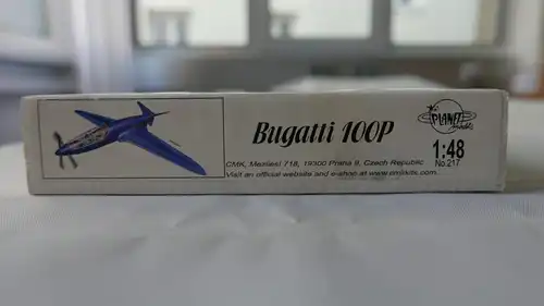 Planet models, Bugatti 100P-1:48-217-Modellflieger-OVP-0471