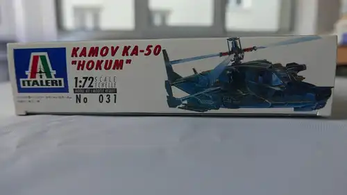 Italeri Kamov Ka-50 Hokum Russian Combat Helicopter-1:72-031-Modellflieger-OVP-0466