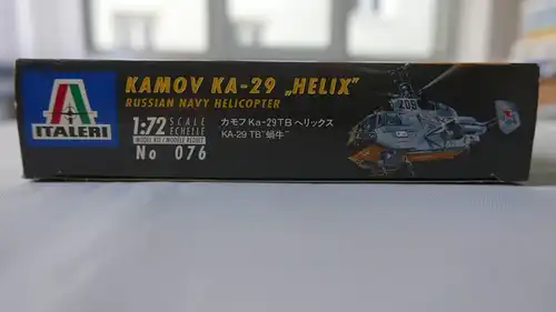 Italeri Kamov KA-29 "Helix" Russian Navy Helicopter-1:72-076-OVP-0457