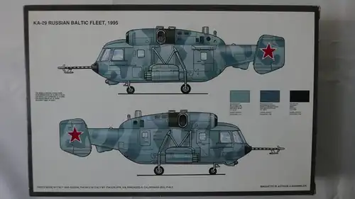 Italeri Kamov KA-29 "Helix" Russian Navy Helicopter-1:72-076-OVP-0457