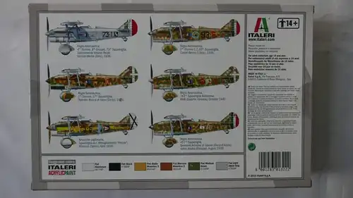 Italeri CR.32 "Chirri"-1:72-1322-Modellflieger-OVP-0455