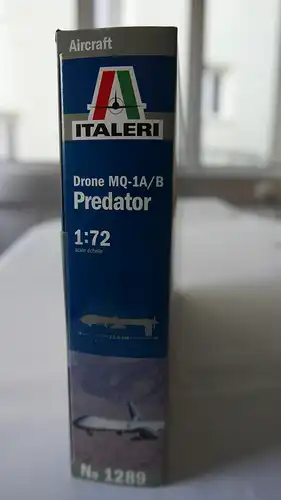 Italeri Drone MQ-1A/B Predator-1:72-1289-OVP und Italeri RQ-1 Predator-1:72-1279 (ohne OVP)-0454