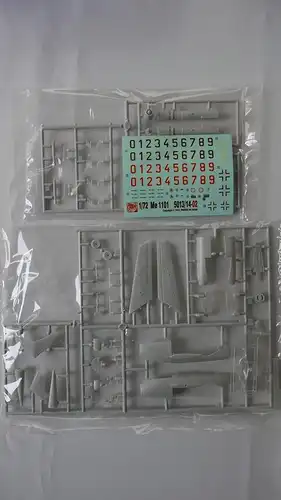 Dragon Me1101 Nachtjäger-1:72-5014-Modellflieger-Bauteile versiegelt-OVP-0446