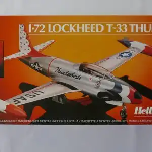 Heller Lockheed T-33 Thunderbird-1:72-80301-OVP-0438