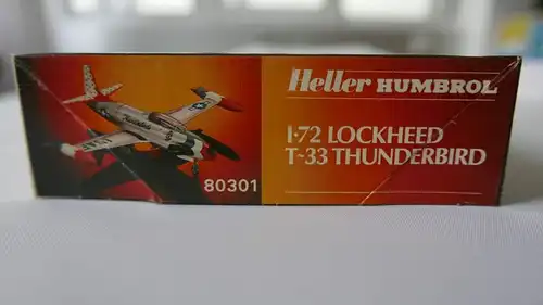 Heller Lockheed T-33 Thunderbird-1:72-80301-OVP-0438