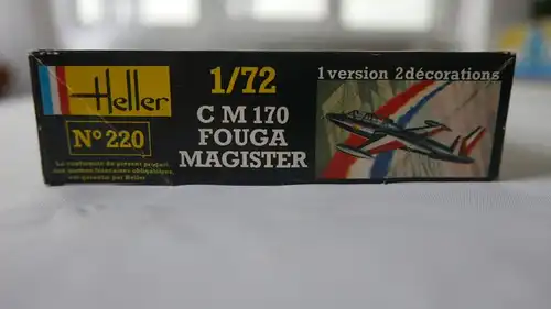 Heller CM 170 Fouga Magister-1:72-220-Modellflieger-OVP-0431