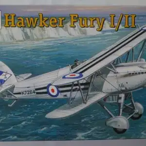 Amodel, Hawker Fury I/II-1:72-72138-Modellflieger-OVP-0419